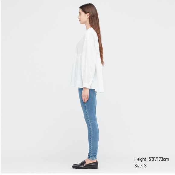 Uniqlo cotton long sleeves blouse - Picture 3 of 7